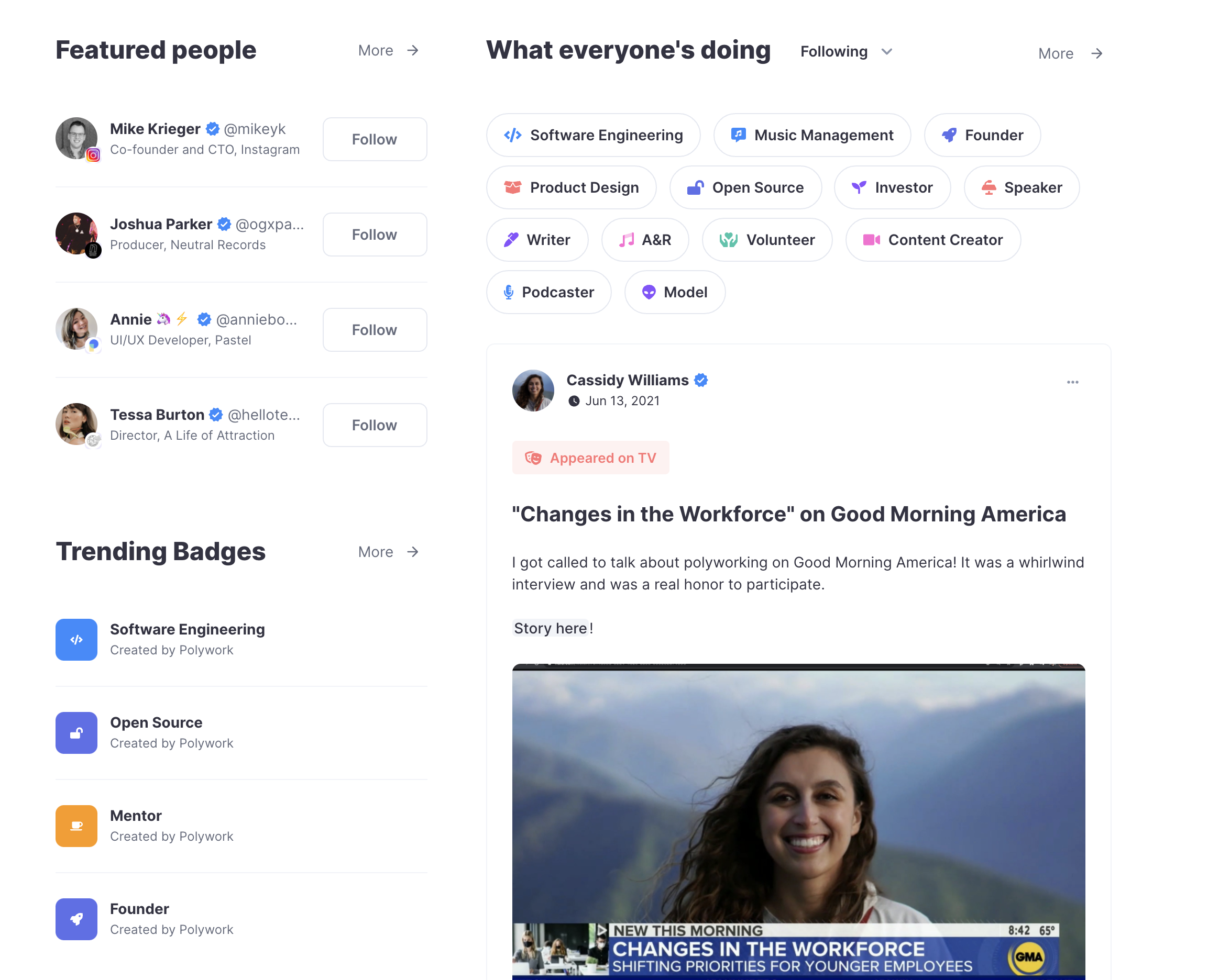 Multiverse on Polywork