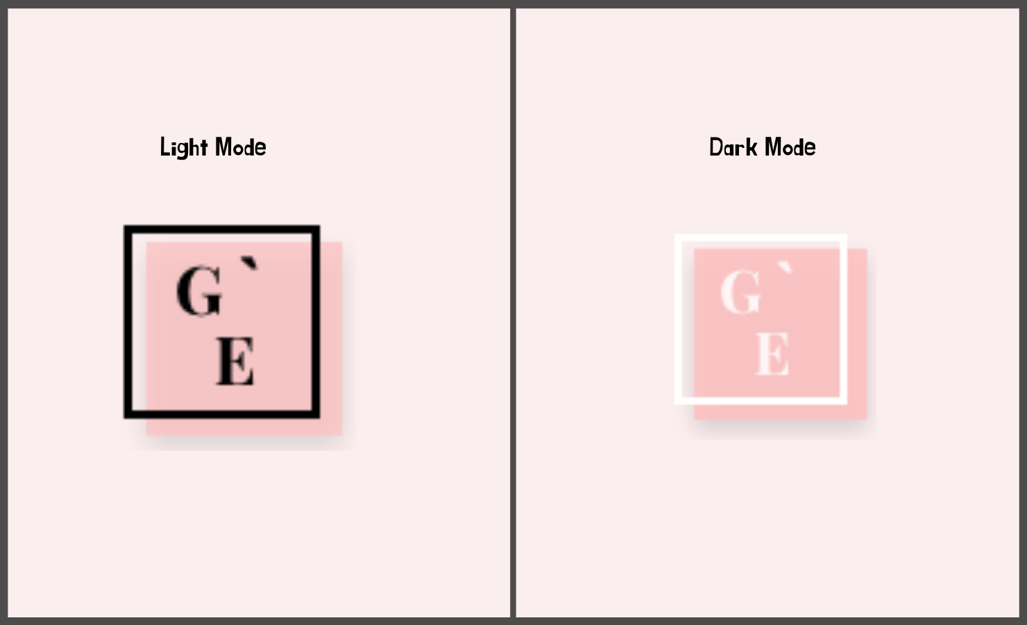 Light and Dark Logo Grid